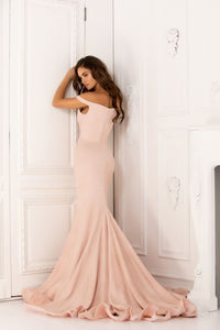 Sparkle Jacquard Off Shoulder Mermaid by Lucci Lu