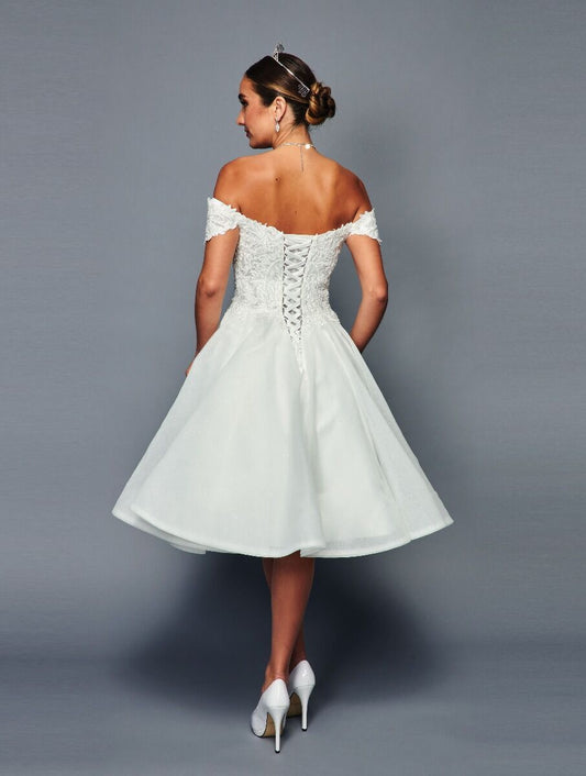 Short Wedding Dress Summer Wedding Gown
