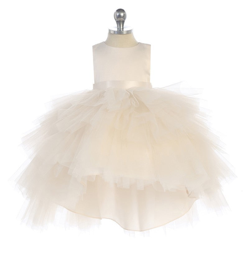 Baby Flower Girl Dress Also In White Baptism Dress or Christening Dress