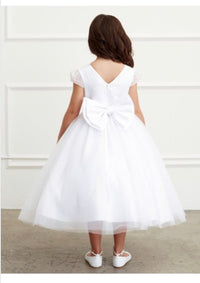 Kids Flower girl dress with - Moda FormalwearTip Top Kids
