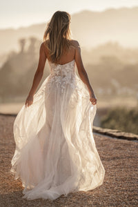 Layers of sequined glitter tulle Wedding Dress - Moda FormalwearDressesAllure Bridal