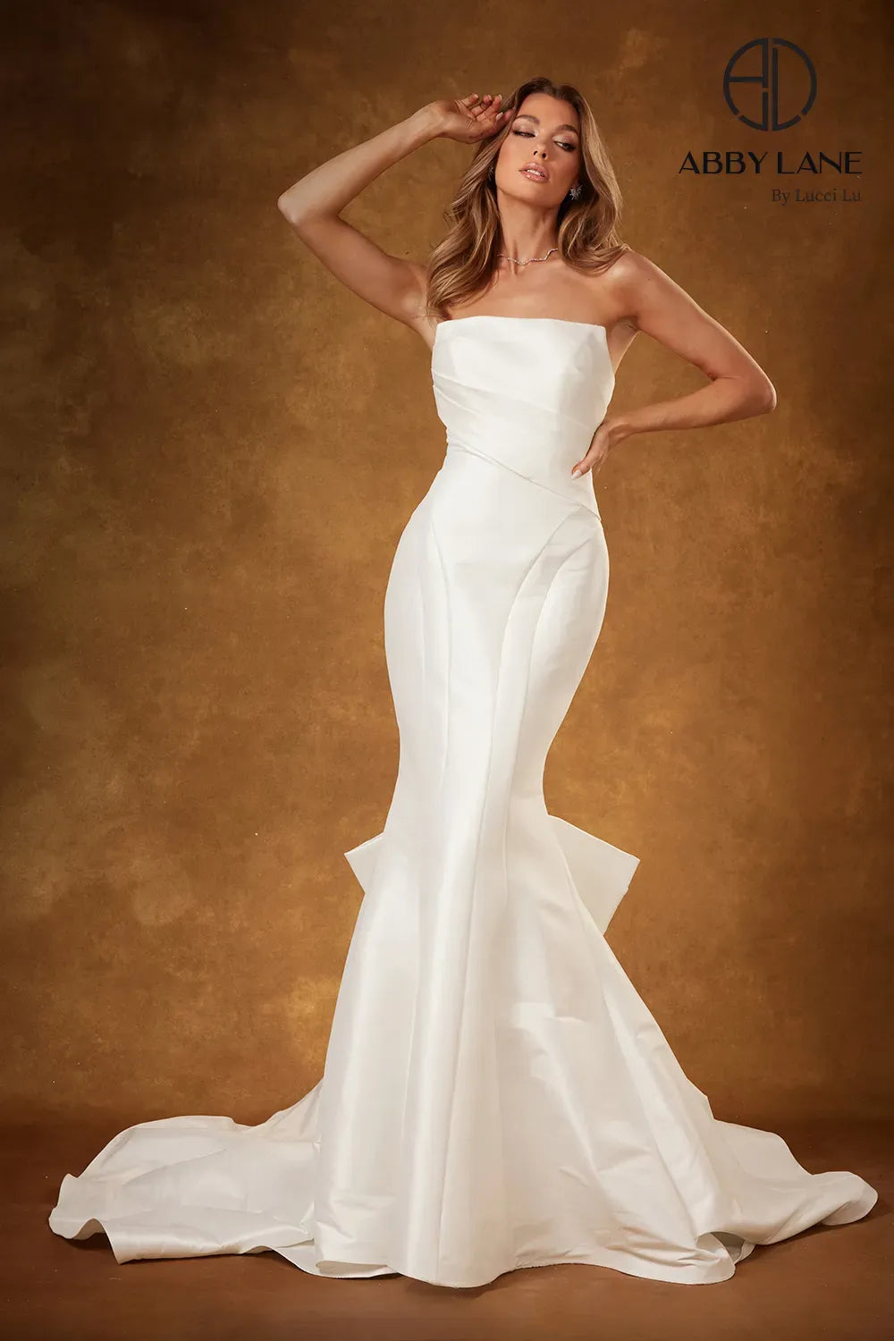 Satin Mermaid Wedding Dress