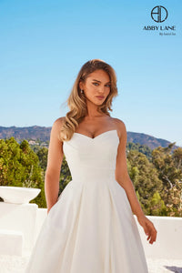 Timeless Grace Sweetheart Neckline Wedding Dress by Abby Lane