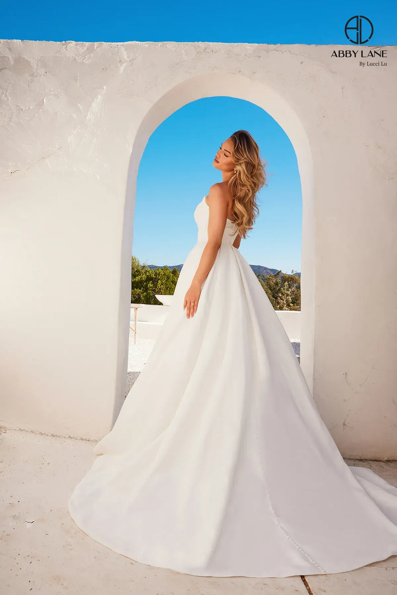 Timeless Grace Sweetheart Neckline Wedding Dress by Abby Lane