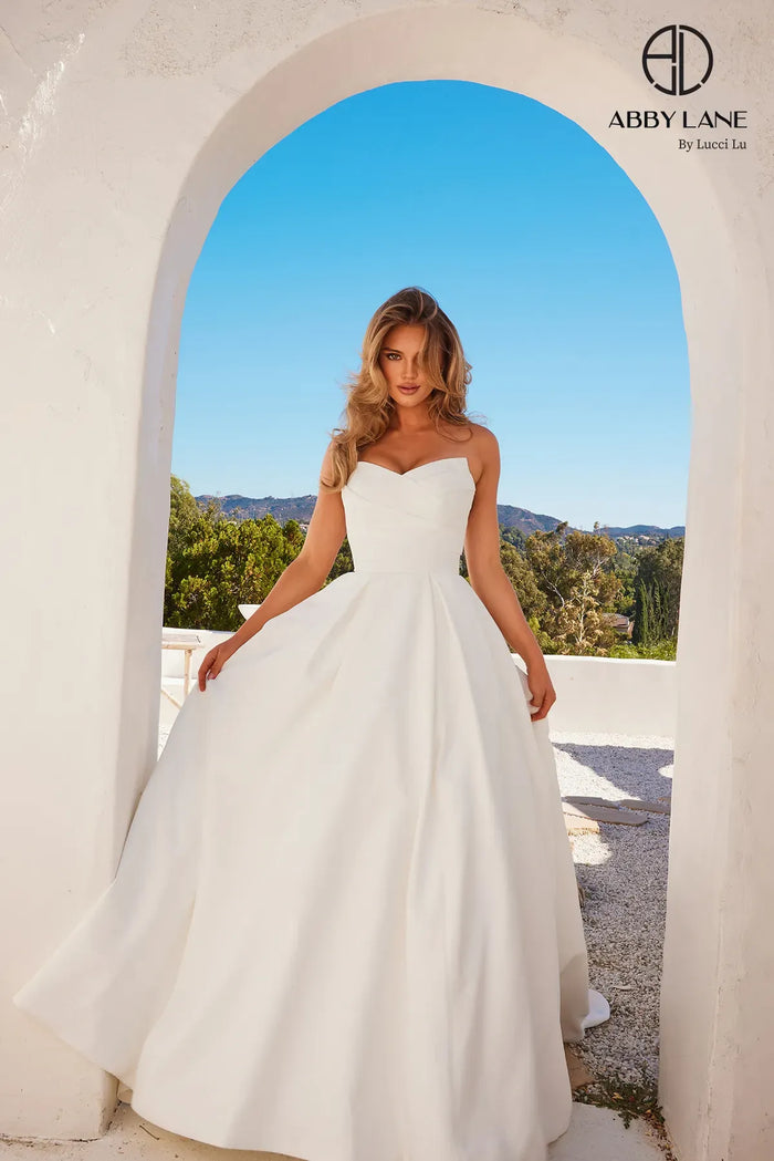 Timeless Grace Sweetheart Neckline Wedding Dress by Abby Lane