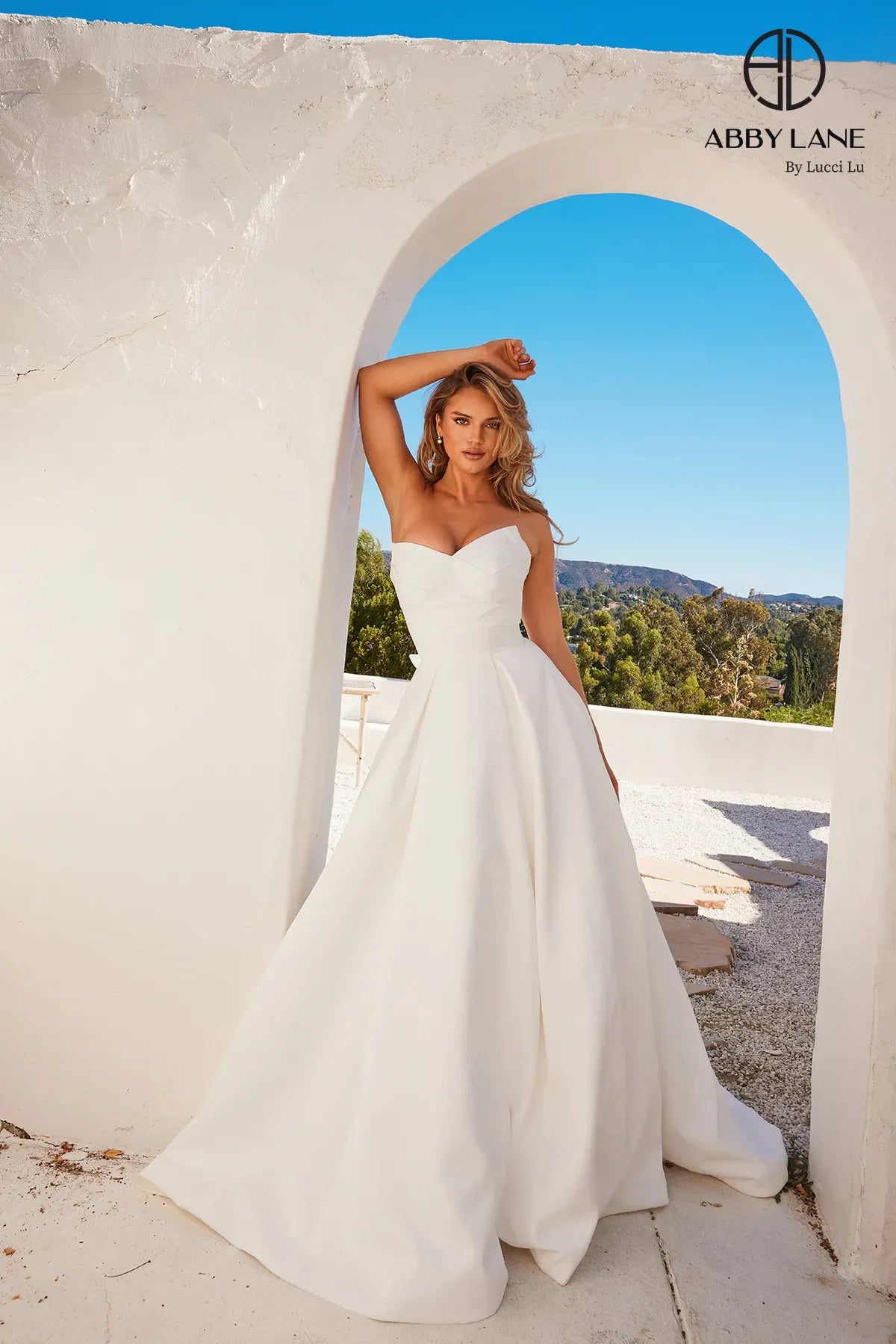 Timeless Grace Sweetheart Neckline Wedding Dress by Abby Lane