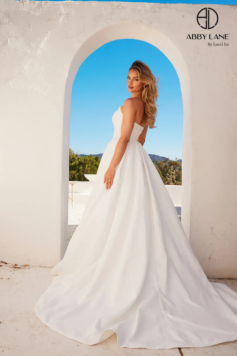 Timeless Grace Sweetheart Neckline Wedding Dress by Abby Lane