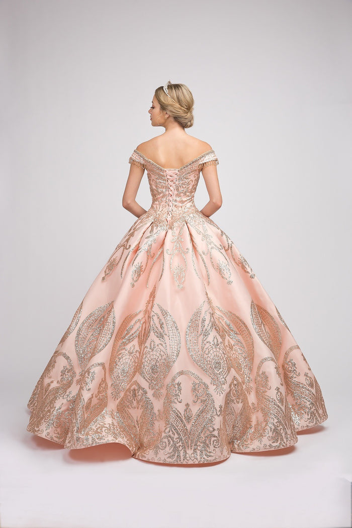 pink quinceanera dress