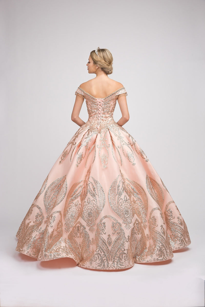 pink quinceanera dress