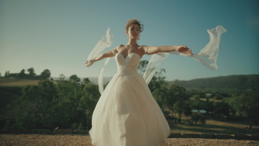 Ballgown Wedding Dress champagne