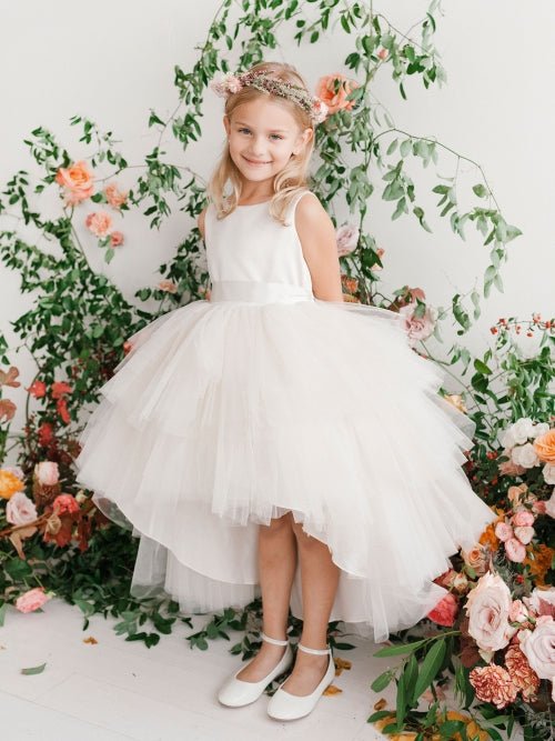 Baby Flower Girl Dress Also In White Baptism Dress or Christening Dress. - Moda FormalwearDressesTip-Top