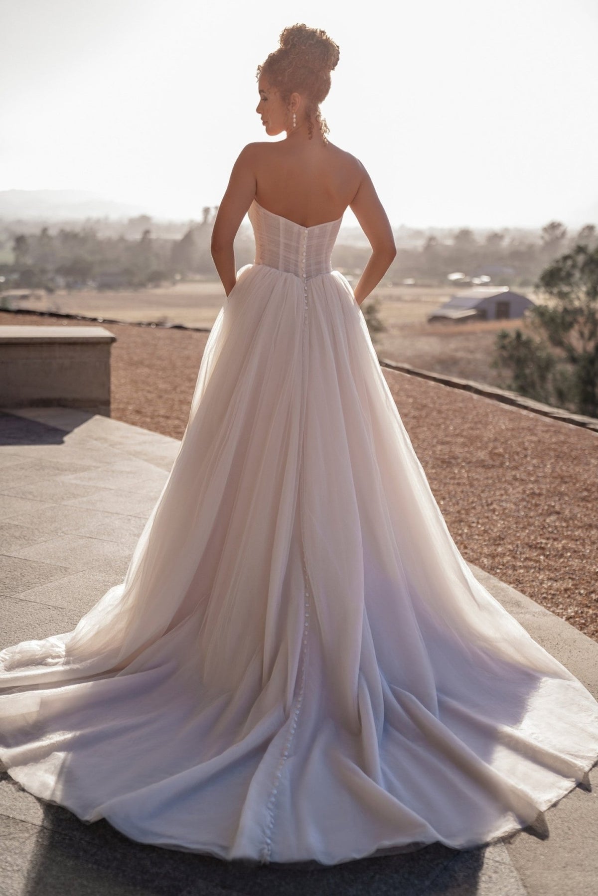 Crossover Ballgown Wedding Dress - Moda FormalwearDressesAllure Bridal
